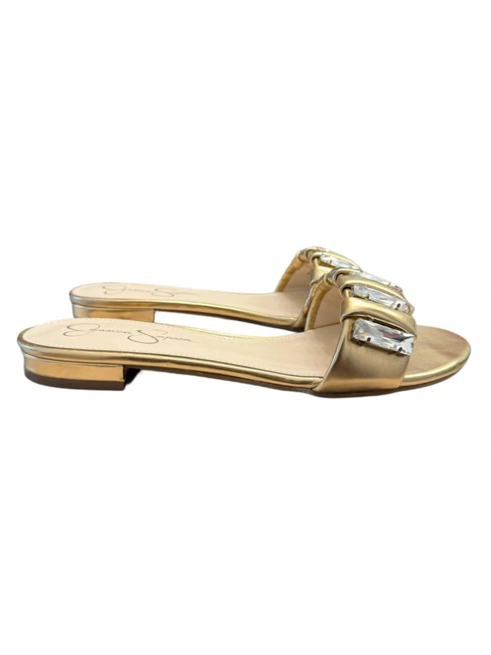 JESSICA SIMPSON AMILLE FLAT SANDAL NWT